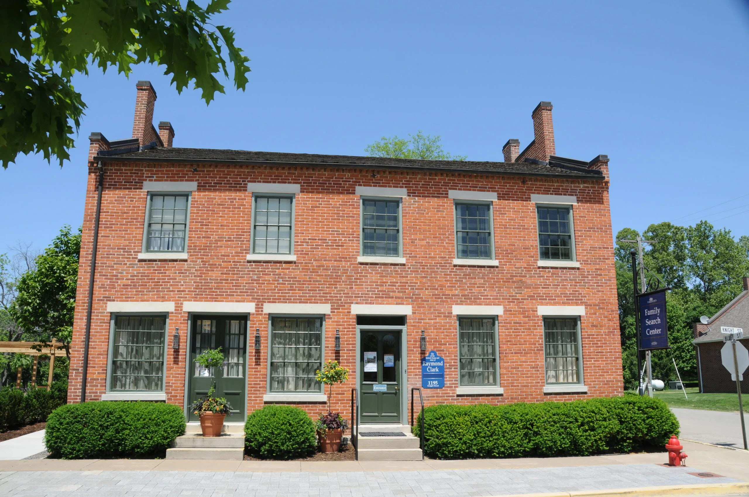Opening of the Nauvoo FamilySearch Center, May 2012. FamilySearch Centers are operated by The Church of Jesus Christ of Latter-day Saints. Used for editorial purposes.