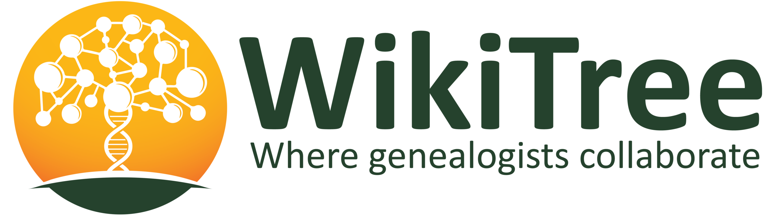 WikiTree logo © 2008–2024 Interesting.com, Inc. Used with permission. Logo sourced from WikiTree Images.