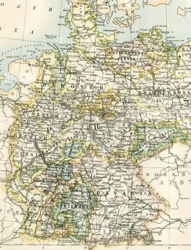 Western Germany ca. 1870